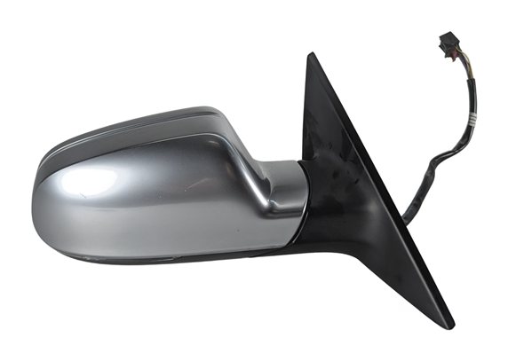 Thumbnail 4: 09-14 AUDI A5 S5 B8 8T RIGHT HEAT MEM AUTODIM MAN FOLD SIGNAL MIRROR (ALUMINUM)