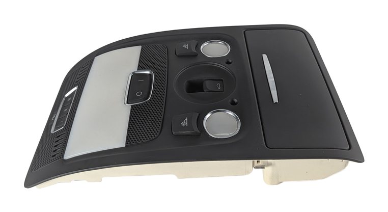 Thumbnail 5: 08-17 AUDI A5 S5 RS5 (8T) FRONT ROOF DOME COURTESY MAP LIGHT (Black)