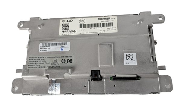 Thumbnail 6: 2009-2017 AUDI A4 S4 A5 S5 Q5 (B8 8K 8T 8R) RADIO STEREO MEDIA DISPLAY SCREEN