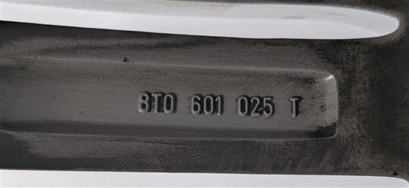 Thumbnail 9: 08-14 AUDI A5 QUATTRO S5 (B8 8T) 19X9 5-SPOKE ALLOY WHEEL RIM ET33 FACTORY OEM