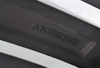 Thumbnail 9: 08-14 AUDI A5 QUATTRO S5 (B8 8T) 19X9 5-SPOKE ALLOY WHEEL RIM ET33 FACTORY OEM