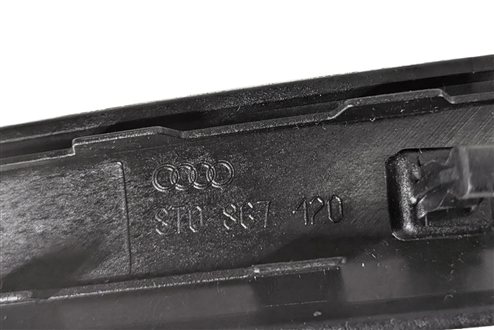 Thumbnail 7: 2012 AUDI S5 B8 8T INTERIOR DOOR DASH CENTER CONSOLE TRIM SET/5 (Matte Aluminum)