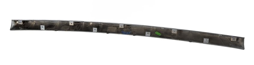 Thumbnail 3: 2012 AUDI S5 B8 8T REAR BUMPER LOWER DIFFUSER VALANCE LIP TRIM STRIP OEM (Black)