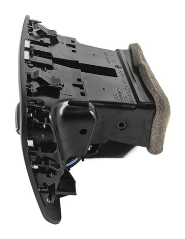 Thumbnail 5: 2012 AUDI S5 B8 8T REAR CENTER CONSOLE DASH HEAT AIR AC VENT GRILLE OEM (Black)