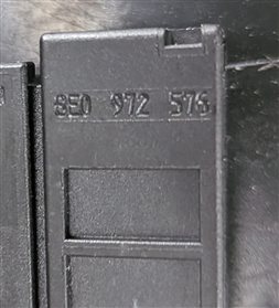 Thumbnail 8: 2012 AUDI S5 B8 8T REAR CENTER CONSOLE DASH HEAT AIR AC VENT GRILLE OEM (Black)