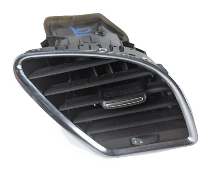 2012 AUDI S5 B8 8T FRONT RIGHT PASSENGER DASH HEAT AIR AC VENT GRILLE (Black)