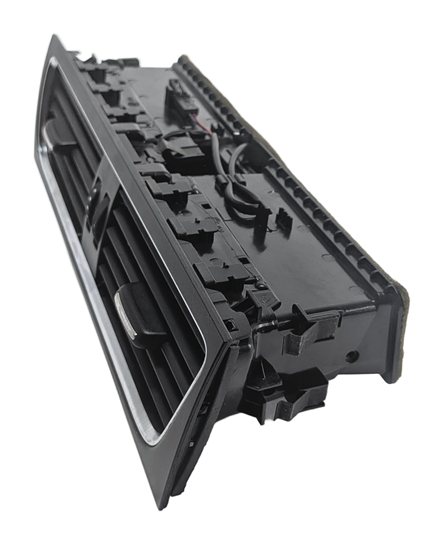 Thumbnail 5: 2012 AUDI S5 B8 8T FRONT CENTER DASH HEAT AIR AC VENT GRILLE ASSEMBLY (Black)