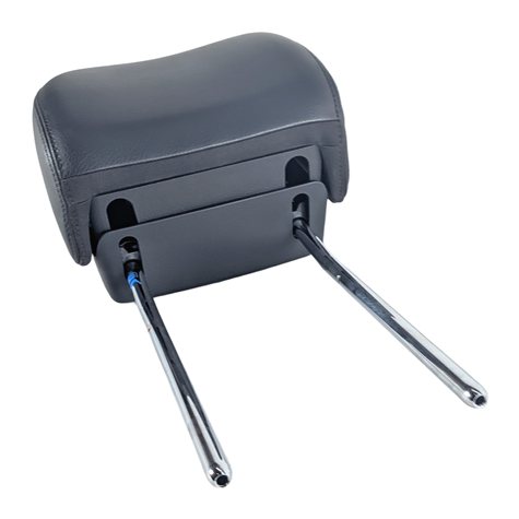 2015-2020 AUDI A3 S3 (8V) FRONT LEFT OR RIGHT SEAT HEADREST (Black)