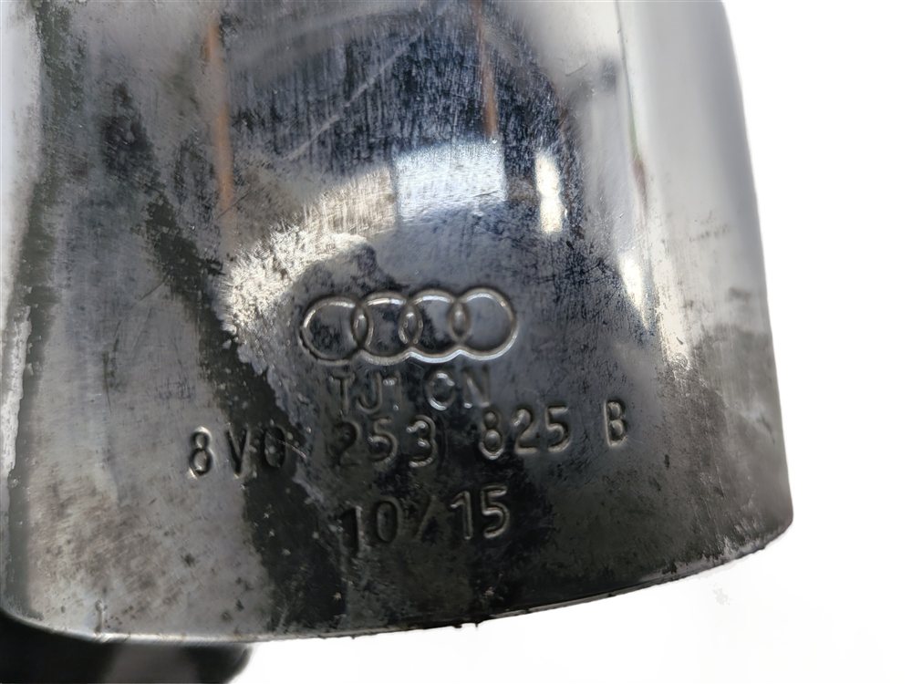 Thumbnail 7: 2015-2020 AUDI A3 (8V) REAR LEFT & RIGHT MUFFLER EXHAUST TIP SET-2 (CHROME)
