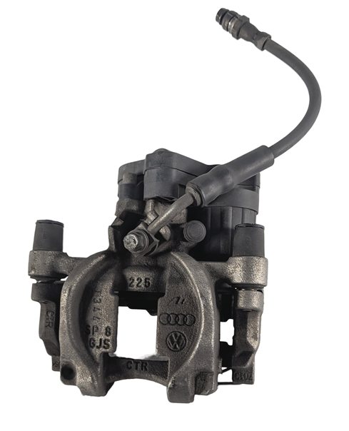 2015-2018 AUDI A3 (8V) REAR LEFT DRIVER ABS DISC BRAKE CALIPER w/ ACTUATOR