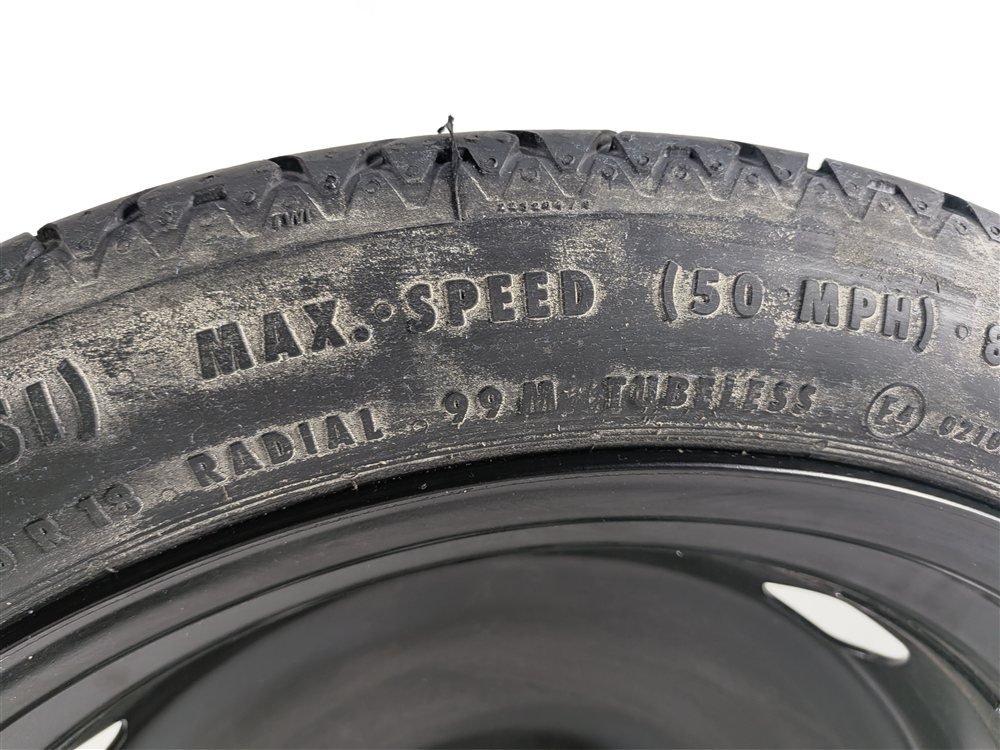 Thumbnail 5: 15-18 VW JETTA AUDI A3 S3 (8V) 18x3.5" EMERGENCY ROADSIDE SPARE TIRE WHEEL RIM