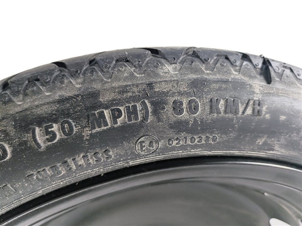 Thumbnail 6: 15-18 VW JETTA AUDI A3 S3 (8V) 18x3.5" EMERGENCY ROADSIDE SPARE TIRE WHEEL RIM