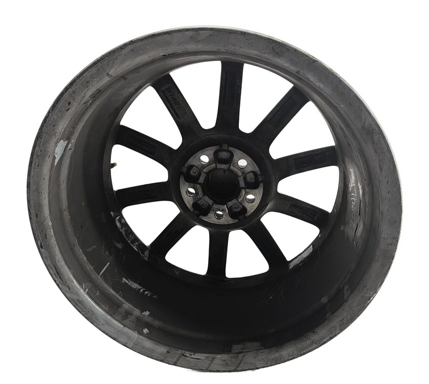 Thumbnail 3: 15-18 AUDI A3 QUATTRO (8V) 18x8 ET46 10-SPOKE ALLOY WHEEL RIM (TITANIUM GRAY)
