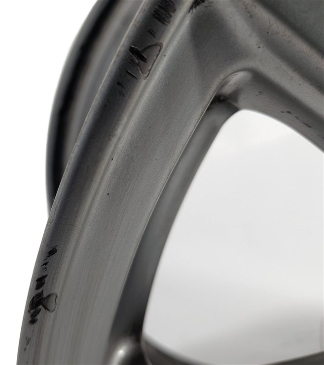Thumbnail 9: 15-18 AUDI A3 QUATTRO (8V) 18x8 ET46 10-SPOKE ALLOY WHEEL RIM (TITANIUM GRAY)