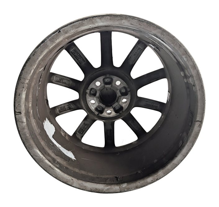 Thumbnail 8: 15-18 AUDI A3 QUATTRO (8V) 18x8 ET46 10-SPOKE ALLOY WHEEL RIM (TITANIUM GRAY)