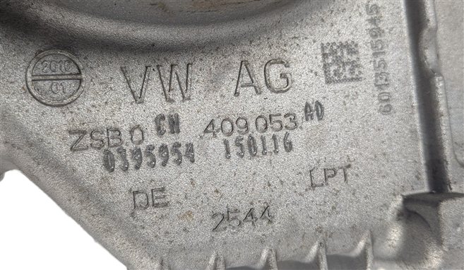 Thumbnail 9: 2016-2018 AUDI A3 (8V) QUATTRO AWD FRONT TRANSFER CASE ANGLE GEAR DRIVE