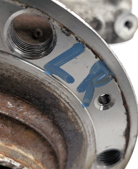 Thumbnail 9: 15-19 VW GOLF / AUDI A3 S3 RS3 (8V) AWD LEFT REAR SPINDLE KNUCKLE WHEEL HUB