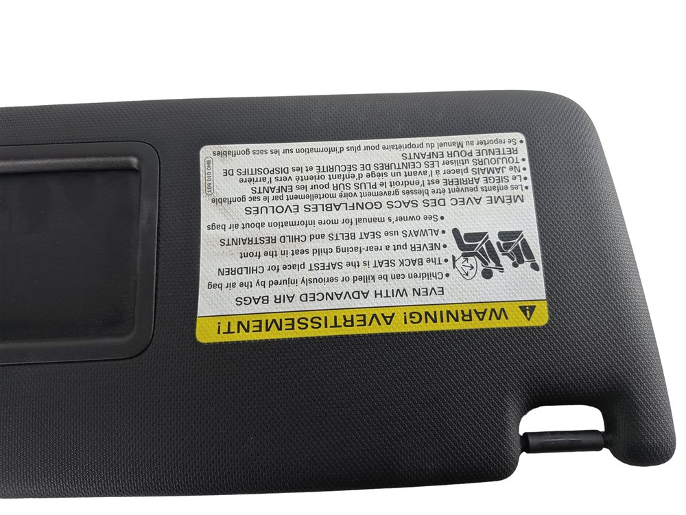 Thumbnail 5: 2015-2018 AUDI A3 S3 RS3 (8V) FRONT LEFT & RIGHT SUN VISOR SUNVISOR SET (Black)