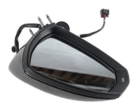Thumbnail 5: 2015-2018 AUDI A3 S3 (8V) DRIVER MANUAL FOLD HEATED DOOR MIRROR (Gray)