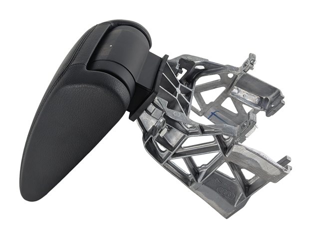Thumbnail 5: 15-20 AUDI A3 S3 (8V) FRONT CENTER CONSOLE ARM REST LID (Black)