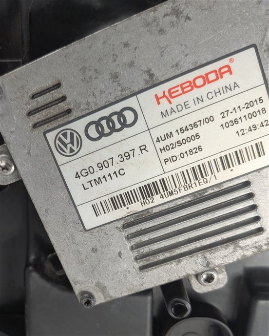 Thumbnail 7: 2015-2016 AUDI A3 (8V) LEFT DRIVER XENON HID HEADLIGHT LIGHT LAMP (8Q3 NON AFS)