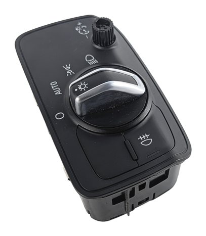 Thumbnail 4: 15-20 AUDI A3 8V BLACK HEADLIGHT LAMP SWITCH AUTO RAIN WIPER NO FOG 8V0941531AD