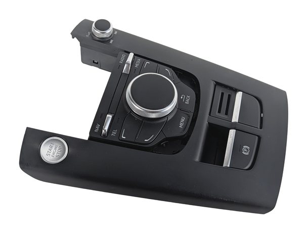 Thumbnail 3: 16-18 AUDI A3 E-TRON (8V 8VF) RADIO STEREO MMI CONTROL SWITCH KNOB BUTTON PANEL