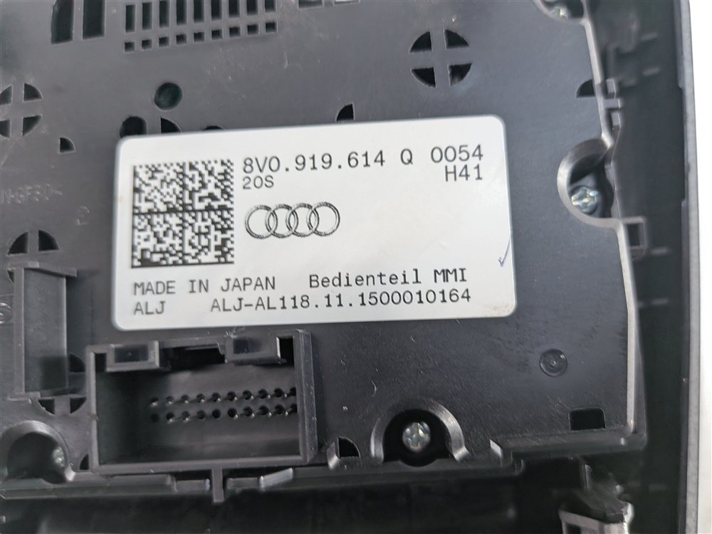 Thumbnail 6: 16-18 AUDI A3 E-TRON (8V 8VF) RADIO STEREO MMI CONTROL SWITCH KNOB BUTTON PANEL