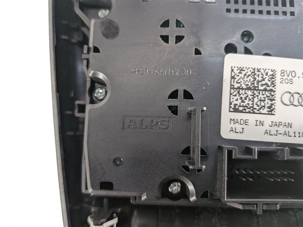 Thumbnail 7: 16-18 AUDI A3 E-TRON (8V 8VF) RADIO STEREO MMI CONTROL SWITCH KNOB BUTTON PANEL