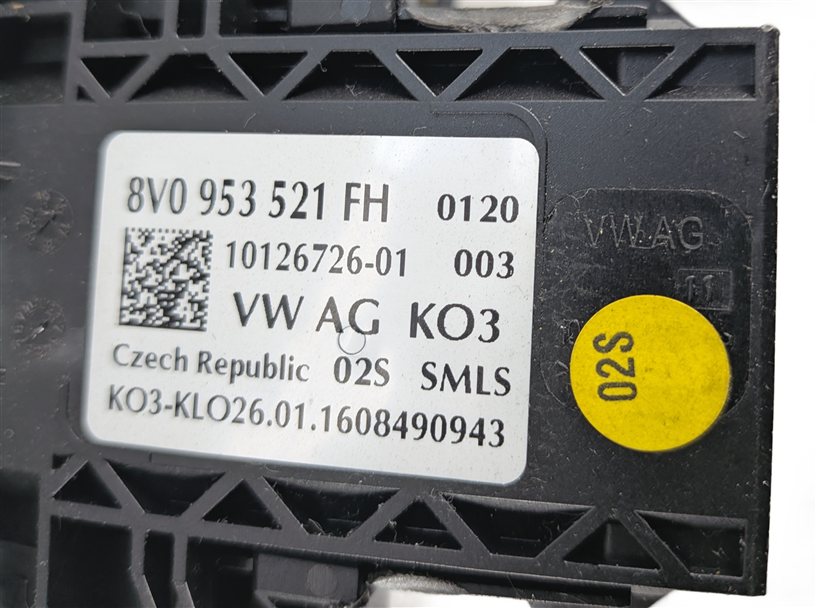 Thumbnail 9: 2015-2016 AUDI A3 S3 (8V) COLUMN BLINKER WIPER CRUISE COMBINATION SWITCH