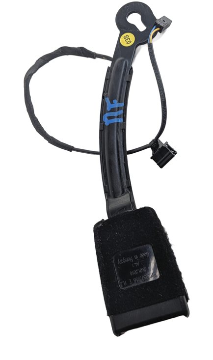 Thumbnail 3: 15-19 AUDI A3 S3 RS3 (8V) FRONT LEFT/RIGHT SEATBELT BUCKLE SET/2 (Black)