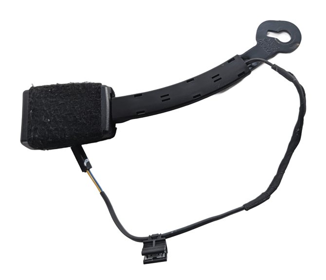 Thumbnail 7: 15-19 AUDI A3 S3 RS3 (8V) FRONT LEFT/RIGHT SEATBELT BUCKLE SET/2 (Black)