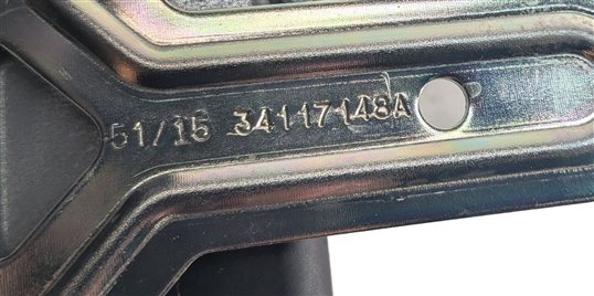 Thumbnail 8: 15-18 AUDI A8 S3 RS3 (8V) SEDAN FRONT RIGHT PASSENGER SEATBELT RETRACTOR (Black)