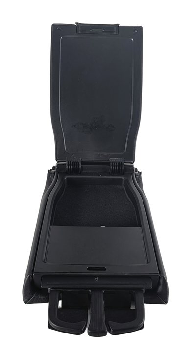 Thumbnail 6: 2015-2020 AUDI A3 (8V) FRONT CENTER CONSOLE ARMREST LID COMPARTMENT (Black)