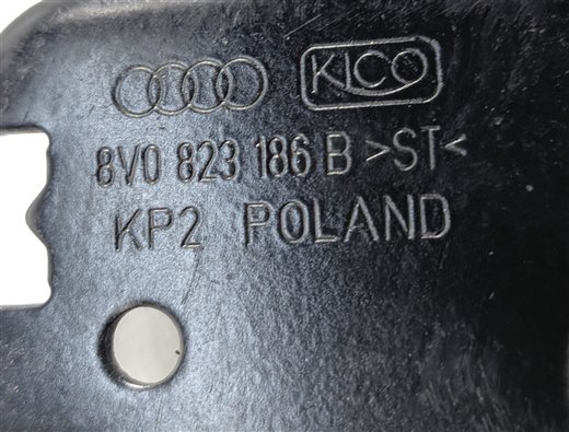 Thumbnail 8: 2016 AUDI A3 (8V) FRONT RIGHT PASSENGER HOOD BONNET LID LOCK LATCH 8V0823186B