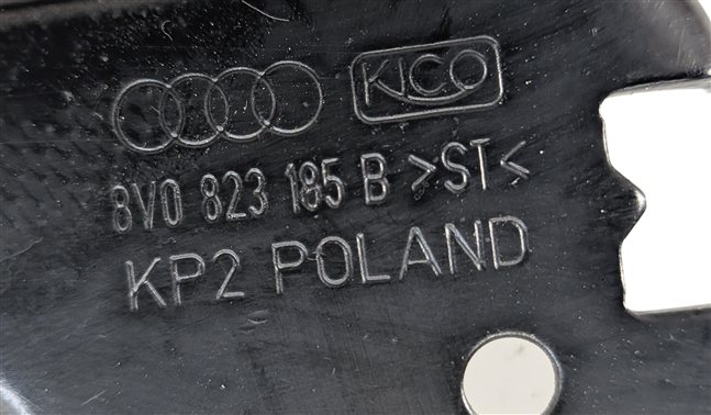 Thumbnail 9: 2016 AUDI A3 (8V) FRONT LEFT DRIVER HOOD BONNET LID LOCK LATCH 8V0823185B