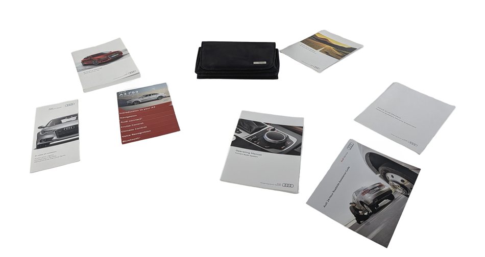 Thumbnail 3: 2016 AUDI A3 (8V) 2.0L OWNER'S MANUAL BOOKLET HANDBOOK GUIDE w/ CASE SET/7