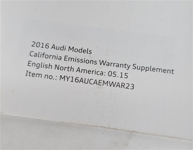 Thumbnail 7: 2016 AUDI A3 (8V) 2.0L OWNER'S MANUAL BOOKLET HANDBOOK GUIDE w/ CASE SET/7