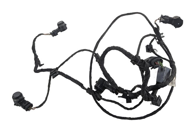 Thumbnail 3: 2016 AUDI A3 (8V) FRONT PARK ASSIST PDC SENSOR SET/4 w/ HARNESS (Gray)