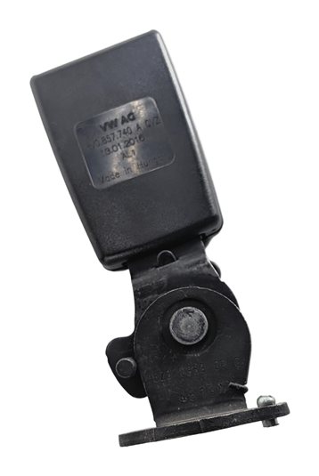Thumbnail 5: 2016 AUDI A3 (8V) REAR LEFT/CENTER/RIGHT SEAT SEATBELT BUCKLE SET/3 (BLACK)