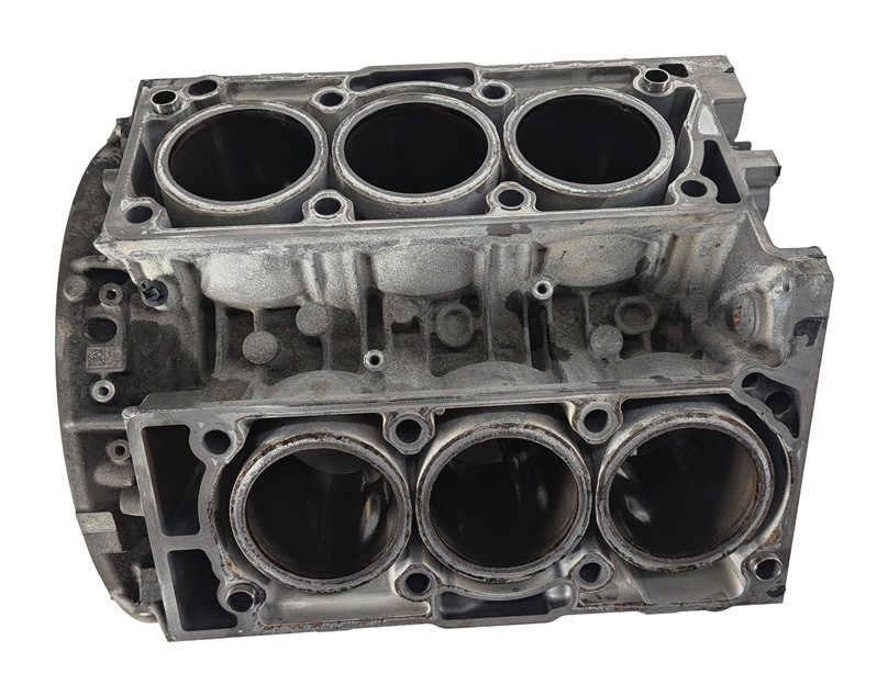 Thumbnail 3: 15-16 MERCEDES GL450 ML400 W166 X166 3.0L M276 TURBO ENGINE BARE CYLINDER BLOCK
