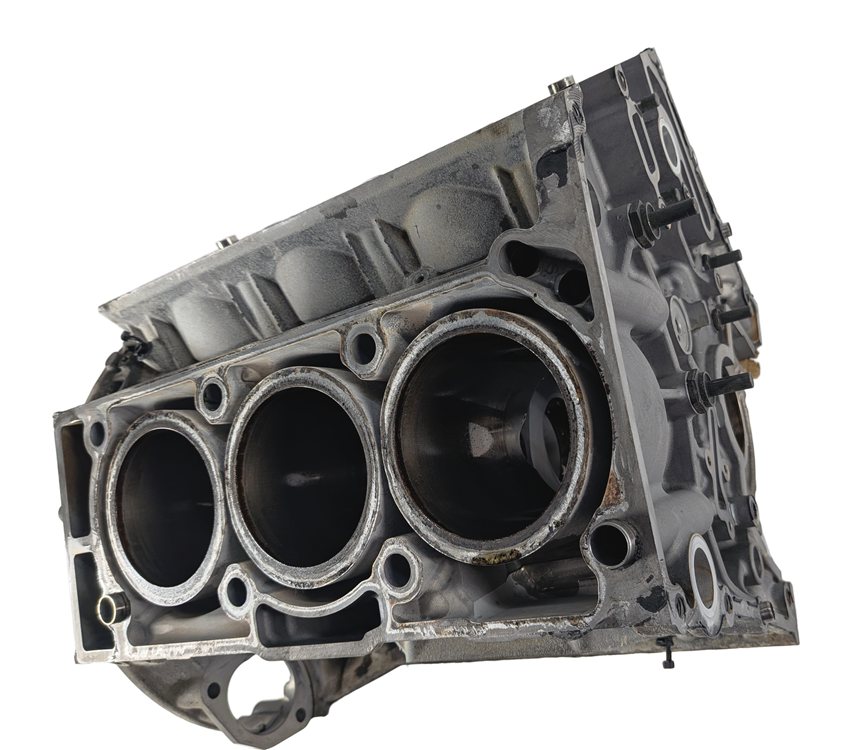 Thumbnail 4: 15-16 MERCEDES GL450 ML400 W166 X166 3.0L M276 TURBO ENGINE BARE CYLINDER BLOCK