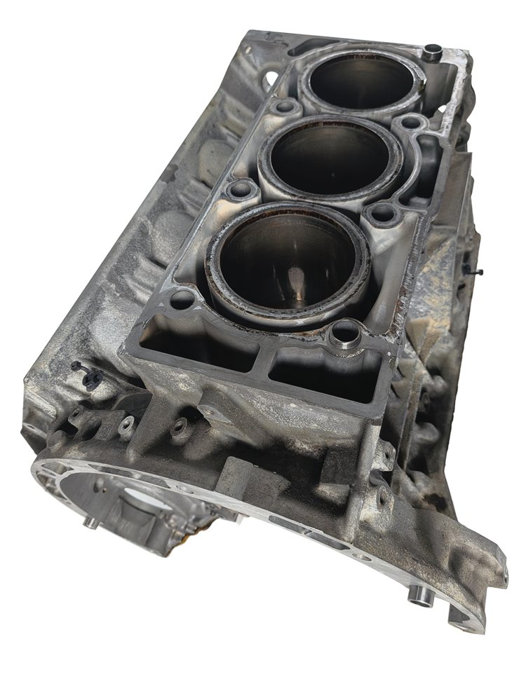 Thumbnail 5: 15-16 MERCEDES GL450 ML400 W166 X166 3.0L M276 TURBO ENGINE BARE CYLINDER BLOCK