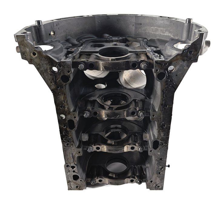 Thumbnail 6: 15-16 MERCEDES GL450 ML400 W166 X166 3.0L M276 TURBO ENGINE BARE CYLINDER BLOCK