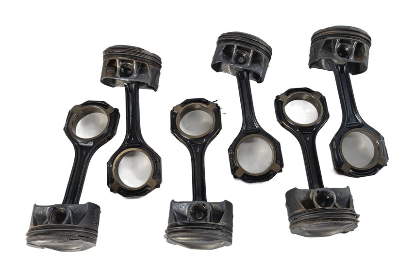Thumbnail 3: 15-22 MERCEDES X166 W166 W205 W222 W212 R231 M276 3.0 ENGINE PISTON & ROD SET/6