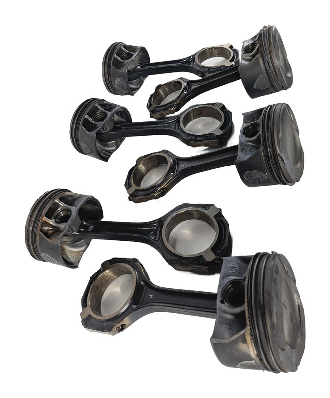 Thumbnail 5: 15-22 MERCEDES X166 W166 W205 W222 W212 R231 M276 3.0 ENGINE PISTON & ROD SET/6