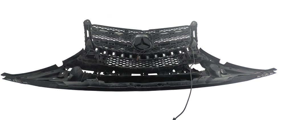 Thumbnail 7: 2013-2016 MERCEDES GL350 GL450 (X166) FRONT UPPER CENTER HOOD GRILLE TRIM