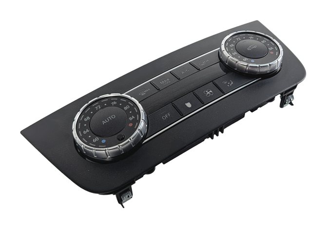 14-19 MERCEDES GL GLS (X166 W166) FRONT HEATER AC CLIMATE CONTROL & TRIM (BLACK)