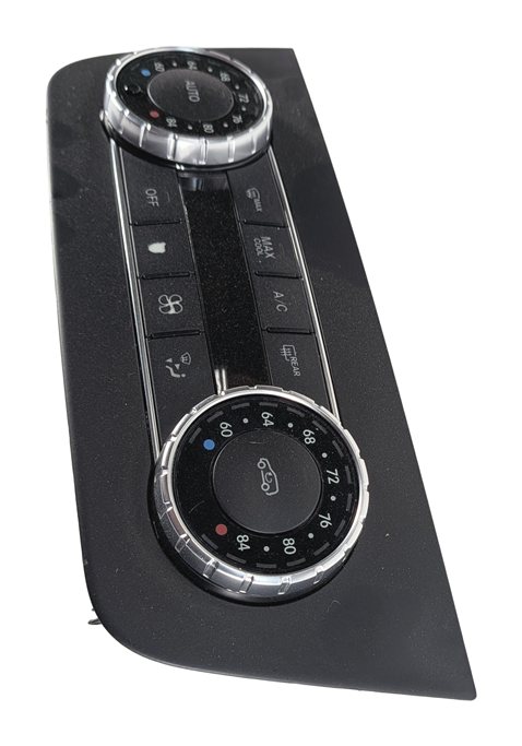 Thumbnail 4: 14-19 MERCEDES GL GLS (X166 W166) FRONT HEATER AC CLIMATE CONTROL & TRIM (BLACK)