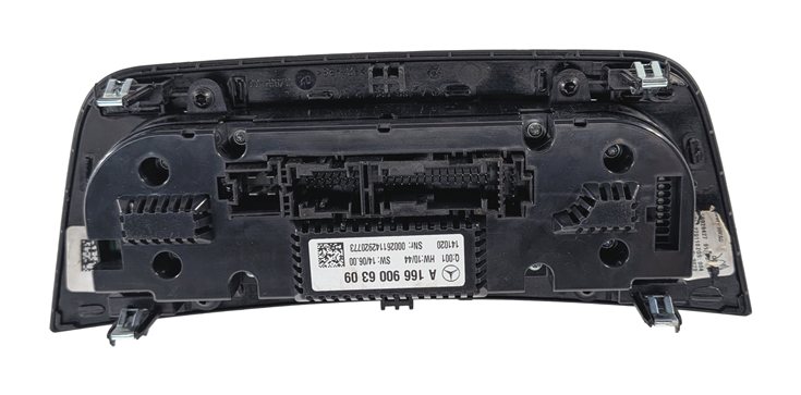 Thumbnail 7: 14-19 MERCEDES GL GLS (X166 W166) FRONT HEATER AC CLIMATE CONTROL & TRIM (BLACK)